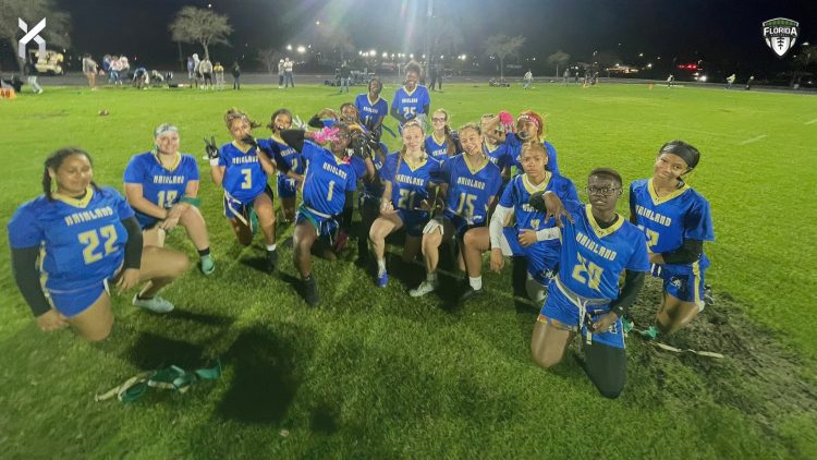 Mainland (Daytona Beach) picks up a midweek win over Seminole (Sanford). [Mainland Flag Football - @mainlandFF/X]