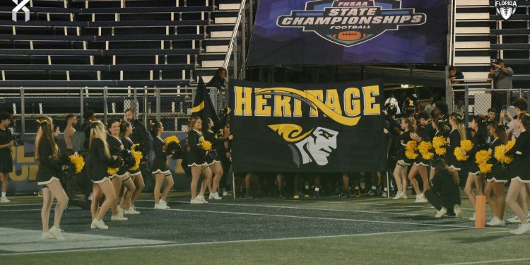American Heritage will start out as the No. 1 team in Class 4A to start the 2025 season according to the Florida Power Rankings Index. [Joshua Wilson/FloridaHSFootball.com]