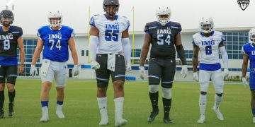 IMG Academy takes the over as the No. 1 team in Florida in the Florida Power Rankings Index Florida Power 25 after a turbulent Week 1 start for the Sunshine State. [X/@IMGAFootball]