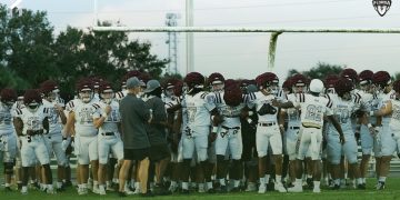 Riverview (Sarasota) is coming off a tied game against Naples in Week 1 and will play Riverview (Riverview) this week in the battle of the Riverview's. [X/@RamsRhsFootball]