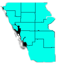 Southwest Florida counties include: Charlotte, Collier, DeSoto, Glades, Hardee, Hendry, Highlands, Lee, Manatee & Sarasota