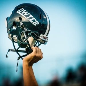 The Dwyer Helmet is a symbol of pride for the Panthers. (Photo Credit: Dwyer Football)