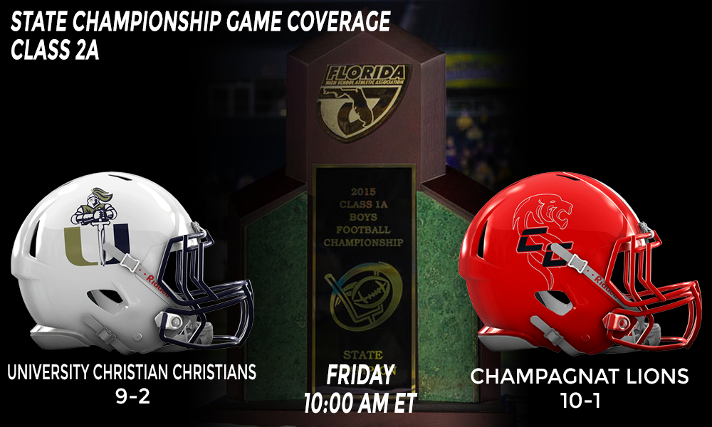 Live Twitter Updates from the FHSAA Class 2A State Championship Game