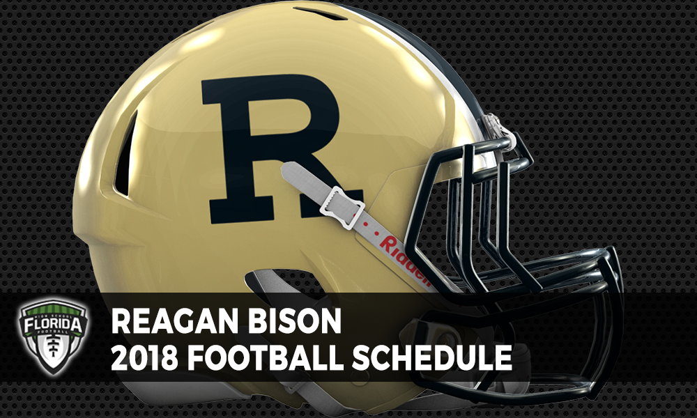Reagan Bison 2018 Football Schedule | FloridaHSFootball.com