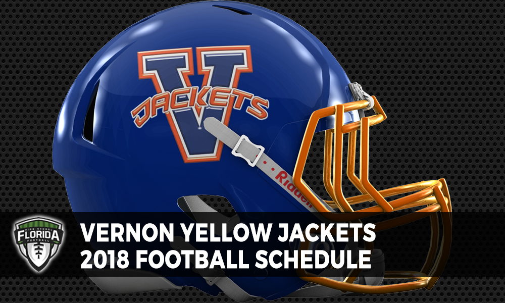 Vernon Yellow Jackets 2018 football schedule