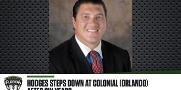 Donny Hodges is retiring from coaching after 20 years including spending the last six years as the head coach at Colonial (Orlando). [Donny Hodges/Twitter]