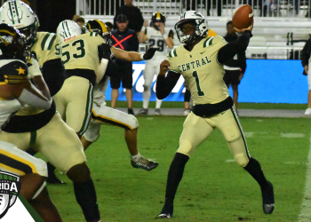 Miami Central QB Keyone Jenkins was extremely impressive in leading the Rockets to the Class 2M State Championship. He is highlighted on our State Championship All-Tournament Team. [Joshua Wilson/FloridaHSFootball.com]