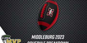 Middleburg logo football. [Graphic Credit: Christopher Lyke/FloridaHSFootball.com]