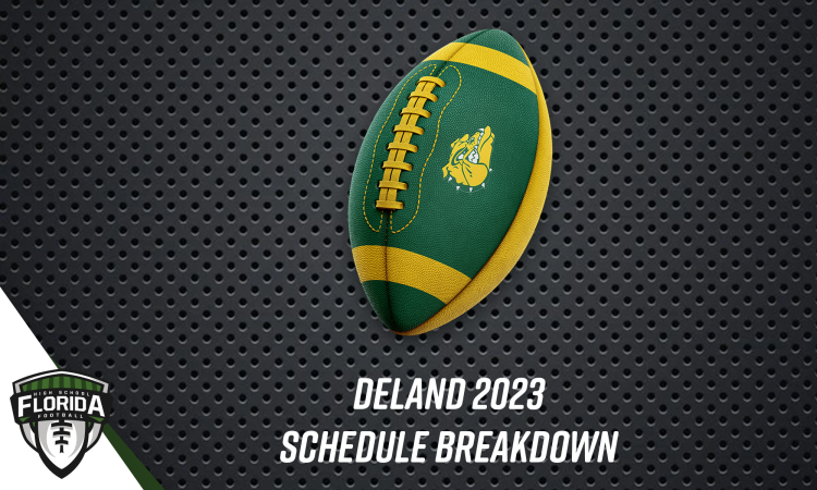 DeLand logo football. [Graphic Credit: Christopher Lyke/FloridaHSFootball.com]