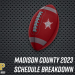 Madison County logo football. [Graphic Credit: Christopher Lyke/FloridaHSFootball.com]