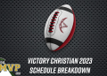 Victory Christian logo football. [Graphic Credit: Christopher Lyke/FloridaHSFootball.com]