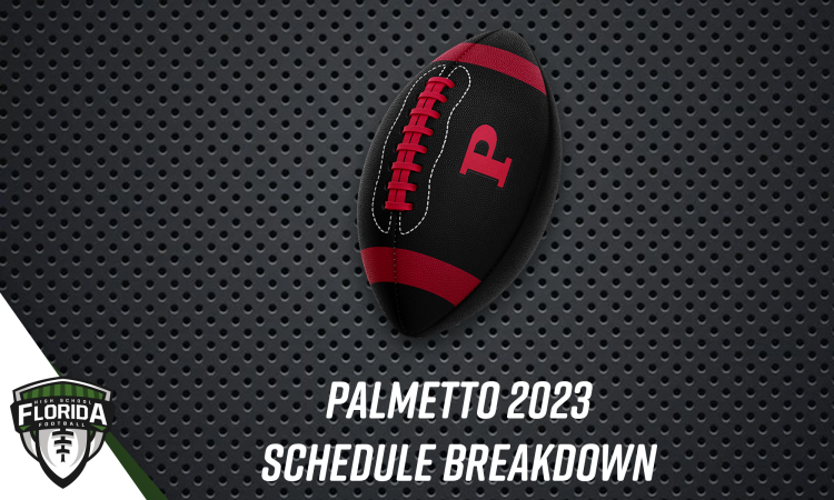 Palmetto logo football. [Graphic Credit: Christopher Lyke/FloridaHSFootball.com]