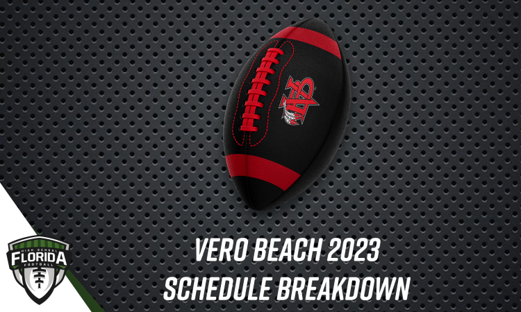 Vero Beach logo football. [Graphic Credit: Christopher Lyke/FloridaHSFootball.com]