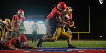 Manatee (Bradenton) rolled over Charlotte (Punta Gorda) in a battle of Class 4S foes in Week 3. [@ManateeFB/X]