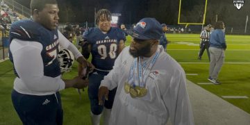 Chaminade-Madonna moves to the top spot in the Florida Top 25 rankings after a dominant performance against Bergen Catholic (NJ) in Week 3 action. [Joshua Wilson/FloridaHSFootball.com]