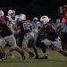 Oak Hall RB Abram Jerkins carries the ball for the Eagles in their 70-14 victory over Seven Rivers Christian (Lecanto) on Fri. Sept. 8, 2023 [Joshua Wilson/FloridaHSFootball.com]