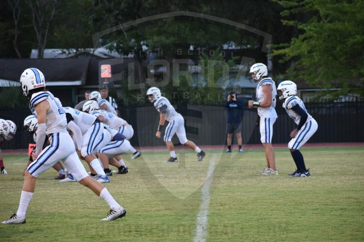 Oak Hall (Gainesville) defeated Seven Rivers Christian (Lecanto) 70-14 on Fri. Sept. 8, 2023 in Gainesville, Fla. [Joshua Wilson/FloridaHSFootball.com]