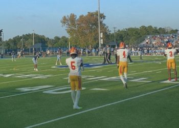 Clearwater Central Catholic is in line to clinch a district championship in Week 8 if the scenarios happen to plan. [Photo Credit: @CCCMarauders/X]