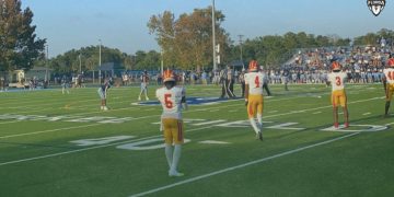 Clearwater Central Catholic is in line to clinch a district championship in Week 8 if the scenarios happen to plan. [Photo Credit: @CCCMarauders/X]