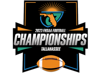 FHSAA Football State Championships Logo [Photo Courtesy: Florida High School Athletic Association]