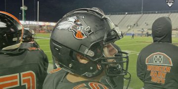 Hawthorne outlasted Madison County 22-13 in the Class 1R State Championship on Thu. Dec. 7, 2023 at Bragg Memorial Stadium in Tallahassee, Fla. [Joshua Wilson/FloridaHSFootball.com]