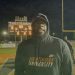 Hawthorne head coach Cornelius Ingram talks to FloridaHSFootball.com after his Hornets defeated Blountstown 49-0 on Thu. Nov. 30, 2023 in the Class 1R state semifinals. [Joshua Wilson/FloridaHSFootball.com]