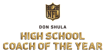 Don Shula High School Coach of the Year logo. [NFL]