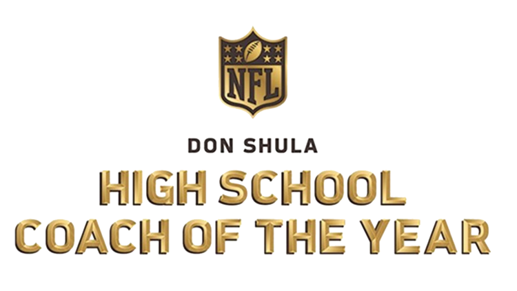 Don Shula High School Coach of the Year logo. [NFL]