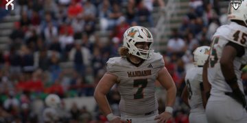 Mandarin which won't be in the state's highest classification for the first time in nearly three decades is one of the teams that will highlight the new Class 6A for 2024 and 2025. [Myqueal Lewis for FloridaHSFootball.com]