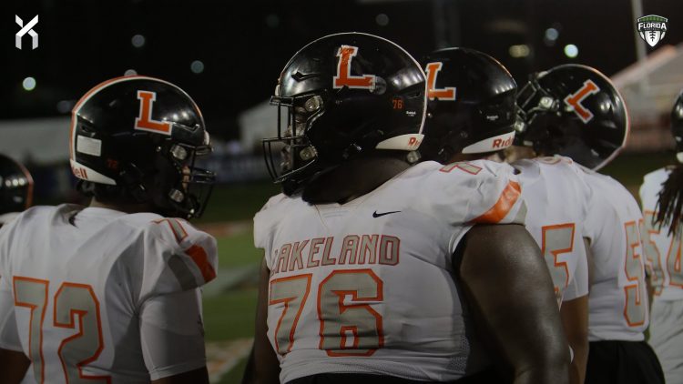 Lakeland is just one of three defending state champions from 2023 that will be a part of the new Class 5A in 2024 and 2025. [Myqueal Lewis for FloridaHSFootball.com]