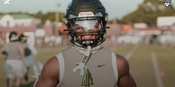 Stanford commit Cole Tabb from Choctawhatchee (Fort Walton Beach) has been one of the top running backs in the Panhandle the last couple of years. [Photo Credit: @ColeTabb/X]