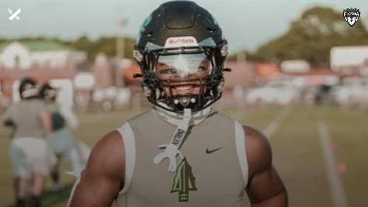 Stanford commit Cole Tabb from Choctawhatchee (Fort Walton Beach) has been one of the top running backs in the Panhandle the last couple of years. [Photo Credit: @ColeTabb/X]