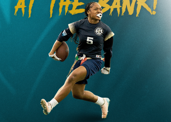 The Jacksonville Jaguars will be hosting nearly 50 teams for the 2024 Jaguars Girls Flag Football Preseason Classic this weekend at EverBank Stadium and the Daily's Place Flex Field in Jacksonville. [Courtesy of the Jacksonville Jaguars]