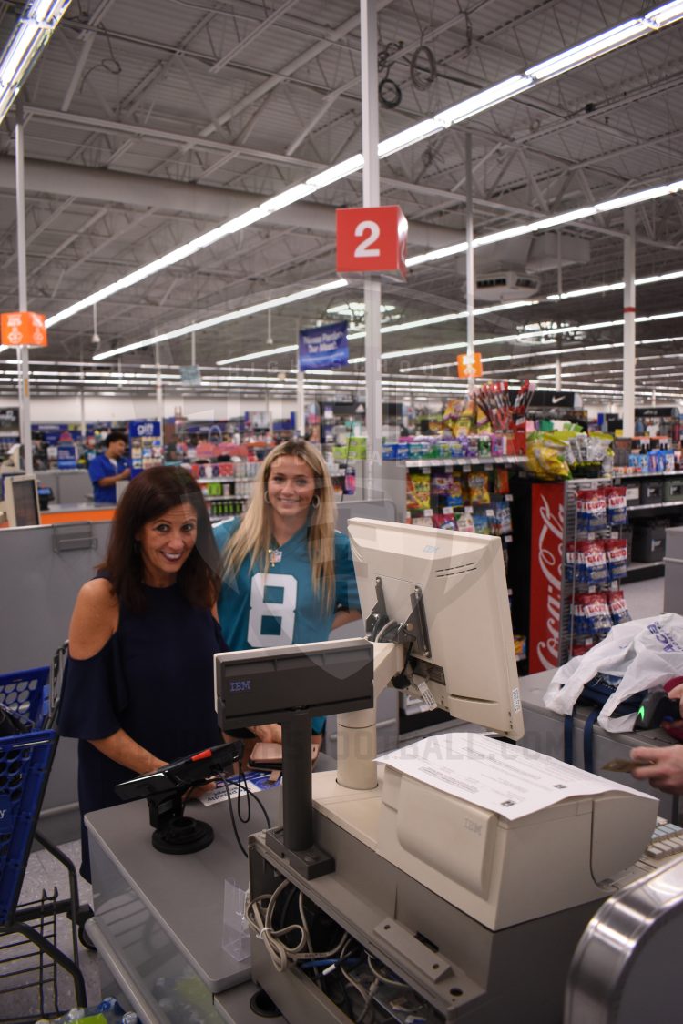 Athletes received a $200 shopping spree to spend on Mother's Day as part of the reward of being named to the 2024 Jaguars All-PREP Flag Foootball team during the 2024 Jaguars All-PREP Flag Football recognition event held at Academy Sports + Outdoors on Southside Blvd. on Wed. May 8, 2024, in Jacksonville, Fla. [Joshua Wilson/FloridaHSFootball.com]