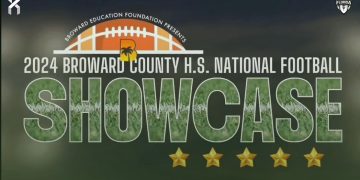 Broward County National High School Football Showcase will feature 14 teams in Week 1 of the 2024 season and recently released a hype video for this year's showcase. [@BrowardsEliteFB/X]