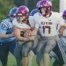 Old Plank Christian during spring football last month, enters 11-man football for the first time this fall. [@DefendersFB/X]