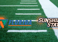 Florida High School Athletic Association Logo and the Sunshine State Athletic Association Logo [Courtesy of the FHSAA and SSAA]