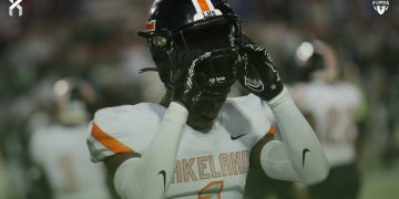 Lakeland has taken over the No. 1 spot in Class 5A in the latest FloridaHSFootball.com Sports Media Weekly Football Poll. [Myqueal Lewis/For FloridaHSFootball.com]