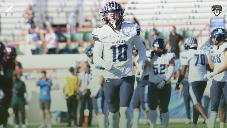 Berkeley Prep should be among the teams contending for a district champion once again in 2024 in Class 2A as they go on title defense. [Myqueal Lewis/For FloridaHSFootball.com]