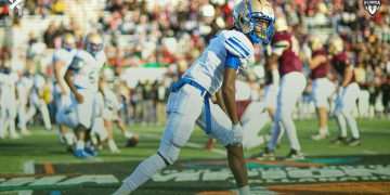 Mainland will start their state championship title defense with a home game against University (Orange City) this week. [Myqueal Lewis/For FlordiaHSFootball.com]