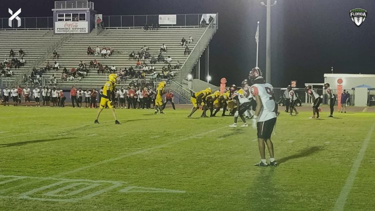 Despite the storied history of Columbia (Lake City) and Hillsborough (Tampa) programs, the two met for the first time on the gridiron in Lake City. In the end the Tigers shutout the visiting Terriers 20-0. [Hunter Williams/For FloridaHSFootball.com]