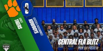 Osceola (Kissimmee) will host Jones in a battle of two Orlando Metro teams. [Photo via @Kowboy_Football/X]
