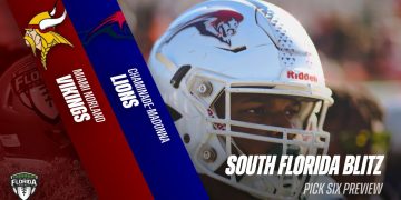 Chaminade-Madonna has rebounded the last two weeks and will take on an undefeated MIami Norland team on Thursday night. [Myqueal Lewis/For FloridaHSFootball.com]
