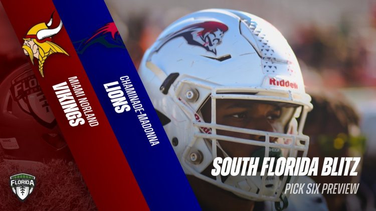 Chaminade-Madonna has rebounded the last two weeks and will take on an undefeated MIami Norland team on Thursday night. [Myqueal Lewis/For FloridaHSFootball.com]