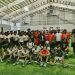 Booker T. Washington (Miami) seen here at an FSU camp in June will be in the Class 2A playoffs as a No. 1 seed in 2A-Region 4. [@MiamiBTW_FB/X]