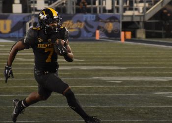 RB Byron Louis of American Heritage (Plantation) was among three athletes that stood out in the 2024 FHSAA Class 4A State Championship Game on Fri. Dec. 13, 2024, at South Dade Kia Field at Pitbull Stadium in Miami [Joshua Wilson/FloridaHSFootball.com]