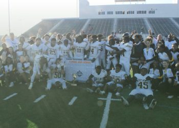 Fort Meade took the Rural FIT Championship 21-13 over Dixie County on Fri. Dec 6, 2024 at The Range at H.G. Morse Stadium at The Villages Charter High School in Middleton, FL [Joshua Wilson/FloridaHSFootball.com]