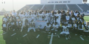 Fort Meade took the Rural FIT Championship 21-13 over Dixie County on Fri. Dec 6, 2024 at The Range at H.G. Morse Stadium at The Villages Charter High School in Middleton, FL [Joshua Wilson/FloridaHSFootball.com]
