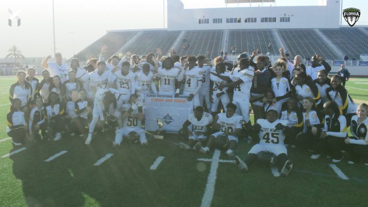 Fort Meade took the Rural FIT Championship 21-13 over Dixie County on Fri. Dec 6, 2024 at The Range at H.G. Morse Stadium at The Villages Charter High School in Middleton, FL [Joshua Wilson/FloridaHSFootball.com]