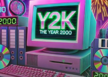 AI-generated image of Y2K and the year 2000 era. [Retrieved from OpenAI ChatGPT interface].